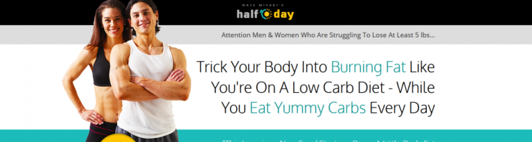 The Half Day Diet Headline